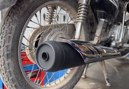 Honda 125 2013 model original silencer 03.05. ,570"150-1