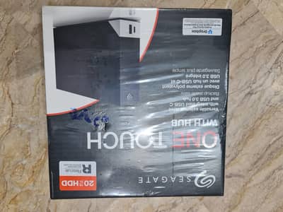 SEAGATE 20TB ONE TOUCH  WITH USB C