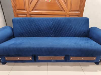 Sofa Cum Bed Pure Wooden 4 seater