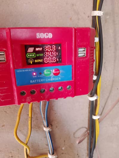 Sogo 50A Solar Charge Controller (PWM) - 10/10 Condition