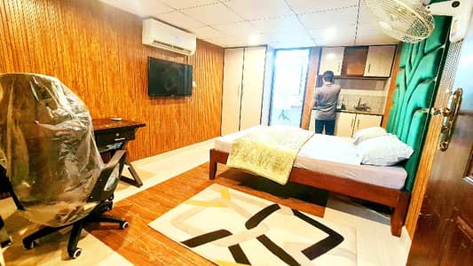 Furbished Studio With Basement Parking By SA House For Rent