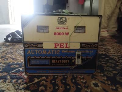 1.5 Ton AC 8000 Watt stabilizer