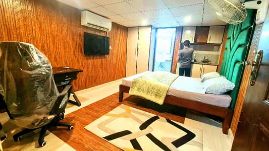 Furnished Studio Apartment With Basement Parking