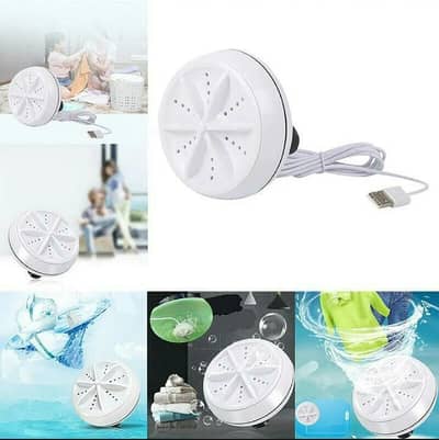 Portable Mini Washing Machine White Eco-Friendly