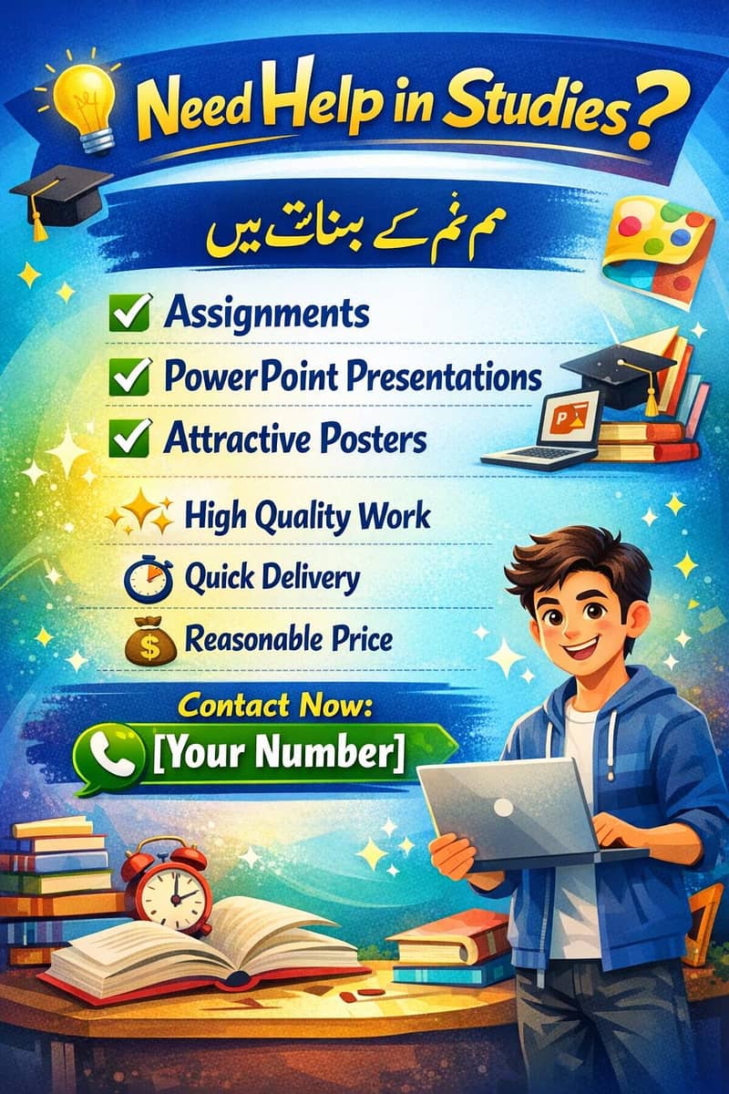 Assignment, Presentation and Project Writing 0