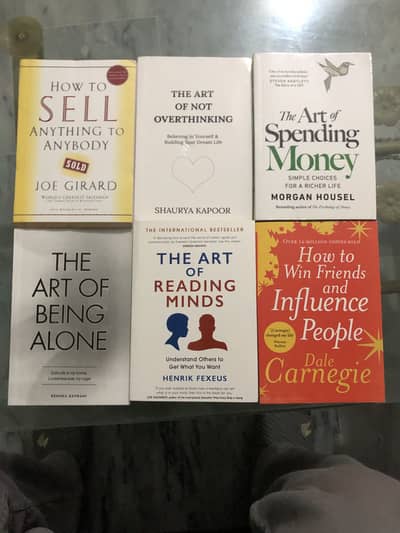 Self Improvement 6 books
