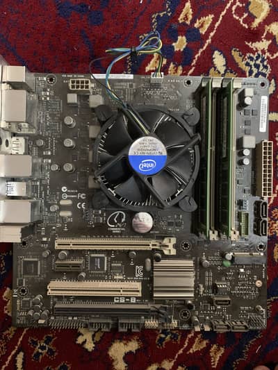 i7 4790 with Asus q87 CS-b mobo 16gb ram