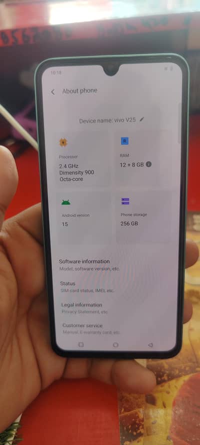 Condition Lashh V25 12+8 256