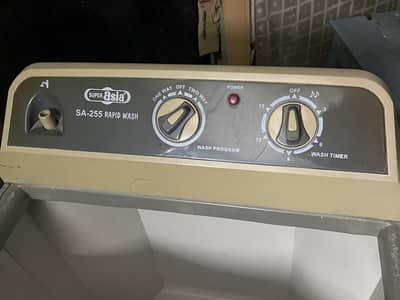 Super Asia Washing Machine | Powerful Motor | Excellent Condition