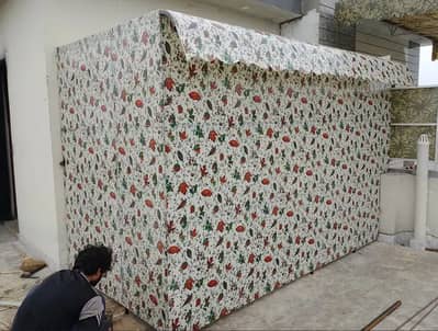 Fiber glass sheds/Car parking shed/Fiberglass conopy_Carbonpoly Sheet