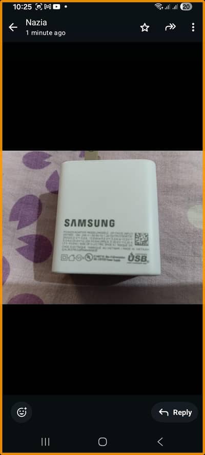 Genuine Samsung 45W Adapter Made in Vietnam | Original Box Pulled