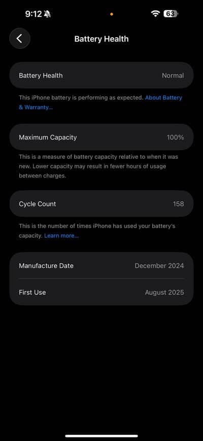 Iphone 16 plus Non PTA 128GB