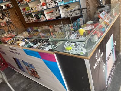 Mobile shop business ka saraa samaan sale krna ha