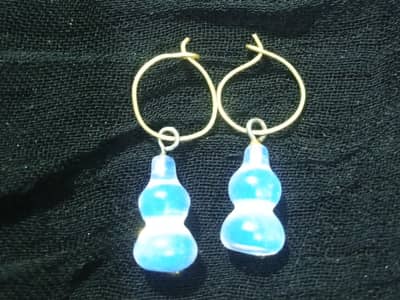 water Opal earrings