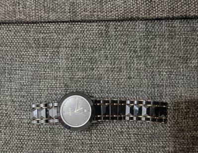 RADO WATCH CRYSTAL BLACK FOR SALE.