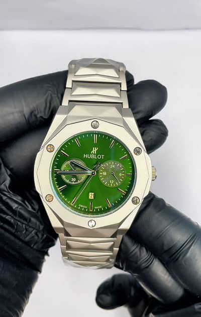 Men’s Hublot Style Watch – Premium Look – Only Rs 3000
