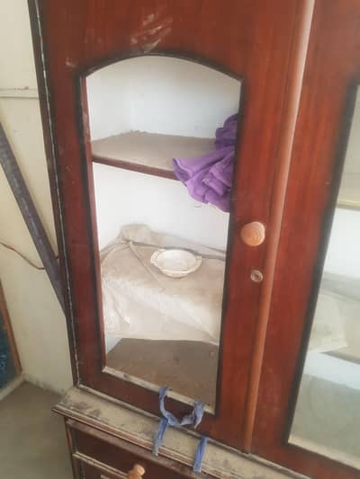 wood almirah for sale