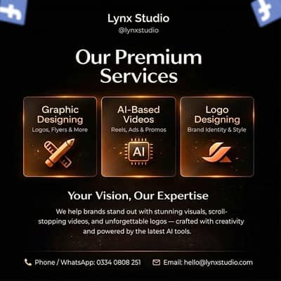 Video Editing & Graphic Design | Logo Design | Social Media Marketing