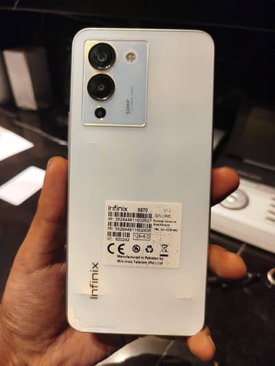 Infinix note12 8+8 128