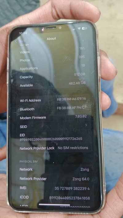 iphone xs max 512 gb pta approved