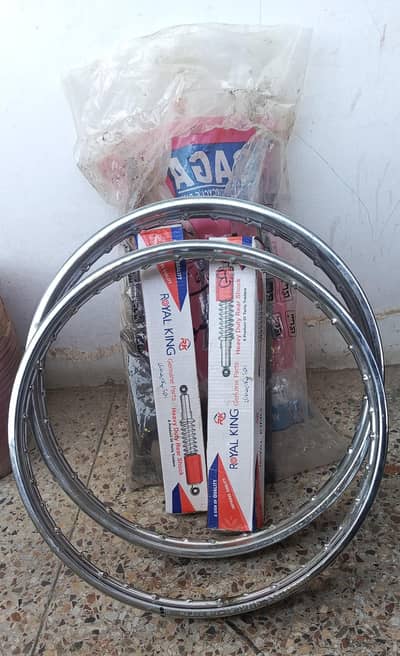 Both Back Jumps, Rims & Chimpta with Brake rod (Read Description)