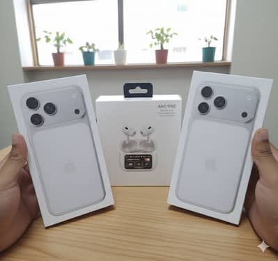 iPhone 17 pro max silver 256 gb pta approved