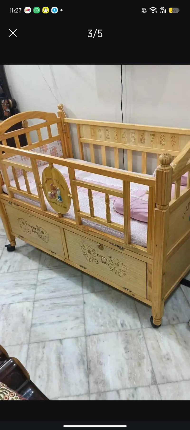 kids cot 1