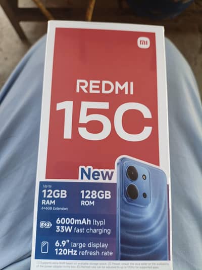 Redmi 15c without open box