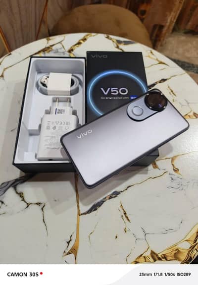 Vivo V50 12GB 512GB PTA Approved | 10/10 | Complete Box