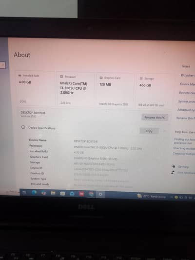 Dell latitude 3550 in mint and clean condition