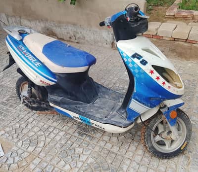 48V  ELECTRIC F8 SCOOTY FOR FEMALES