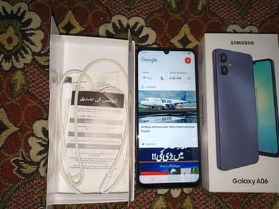 samsang Ao6 with box 4/64 GB