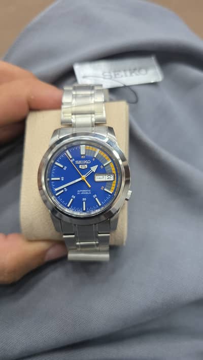 Brand New Seiko 5 Automatic Watch | Men's Luxury Wristwatch with Box |