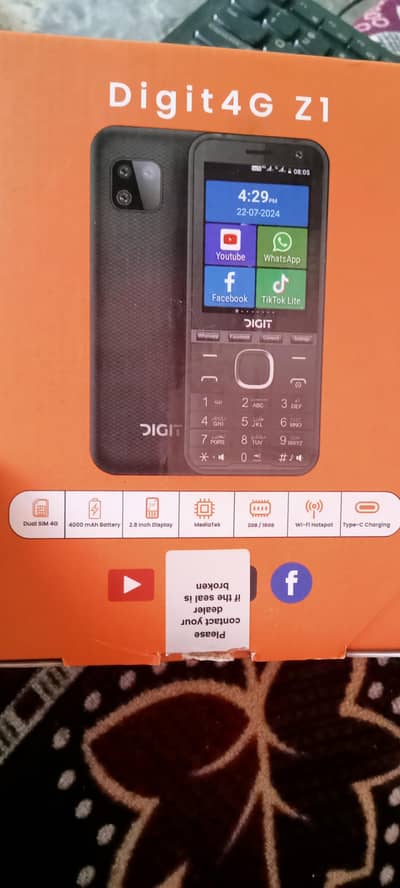 jazz digit z1  read add box  with charger
