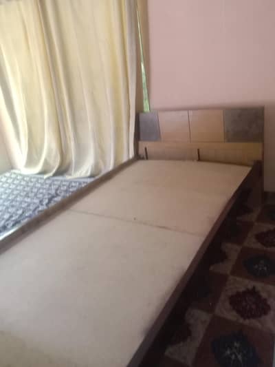 single bed for sale with matress