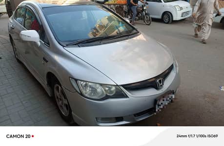 CIVIC REBON HARD TOP MODEL 2008 AUTOMATIC TRANSMISSION
