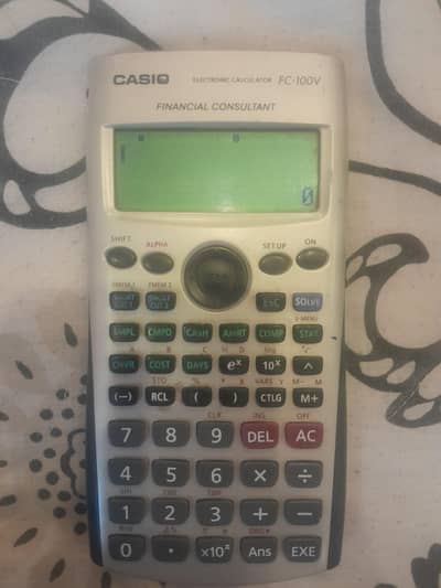 Oringinal casio financial consultant