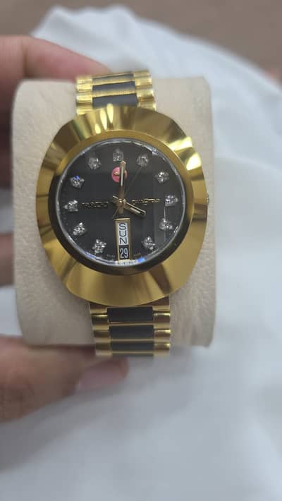 Rado DiaStar Black Dial 11 Stone Watch 2024 Model | 764 Series |