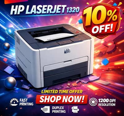 Hp laser jet 1320 printer urgent sale