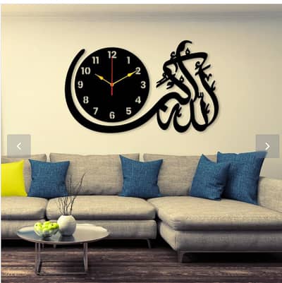 BEAUITYFULL CALLIGRAFFY ARABIC CLOCKS