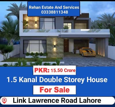 1.5 Kanal Fully Renovated House For Sale At Link Lawrence Road Lahore