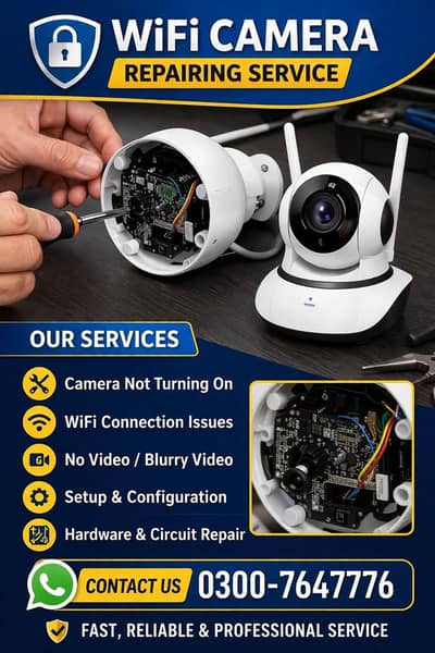 CAMERA Repair Installation Sale Purchase