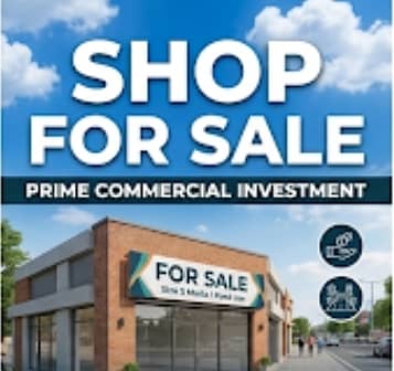 Abrar Estate Offers 2.5 Marla Double Story Life Time Commercial Shop For Sale Located On Main Pia Road