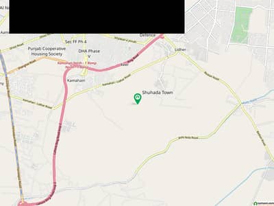 DHA PHASE 9 PRISM BLOCK C, 1 KANAL PLOT NEAR TO PARK ON 80'FT ROAD BACK AVAILABLE FOR SALE