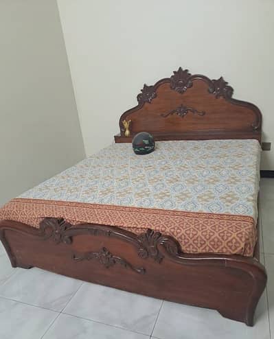 Full Solid Wood (Taari) Bed