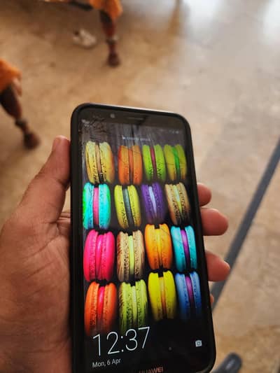 Huawei Y7 Prime 2018 Official PTA with original adapter.