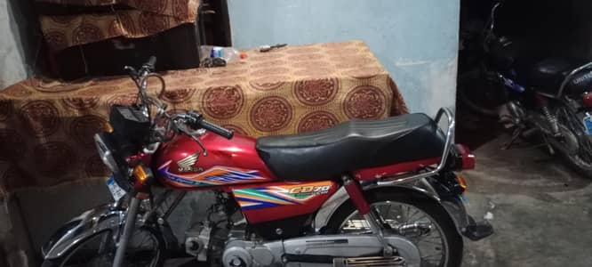 Honda CD 70 Islamabad number first owner all documents caller