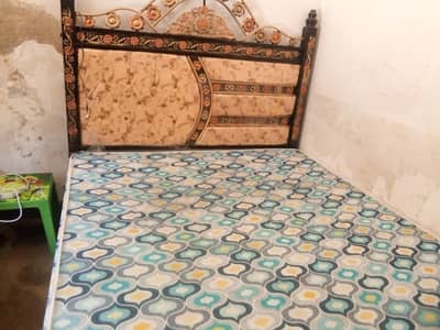 Irorn Bed with matress