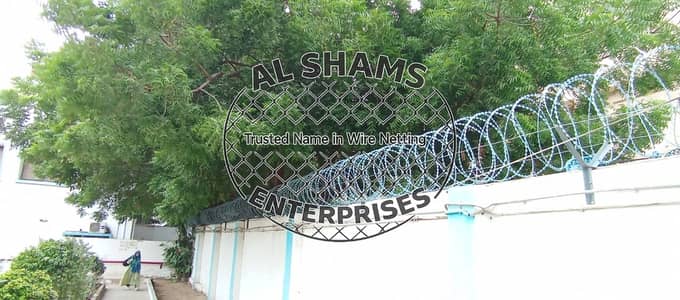 Chain Link Fence Jali Razor Wire Barbed Wire Security Wire Hesco bag