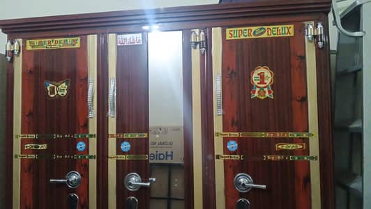 3 Door iron Cupboard